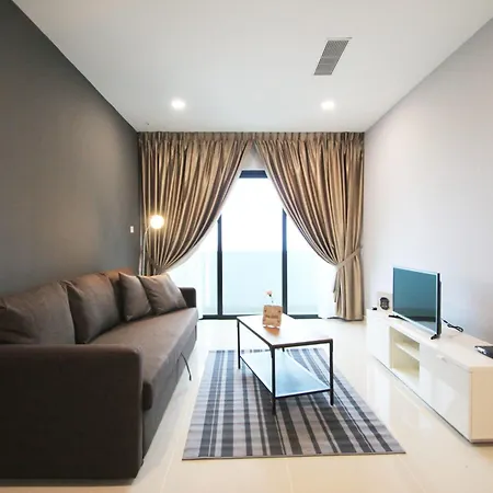 High Floor Suasana Suites 5 In Jb City With Wifi Johor Bahru Exterior photo