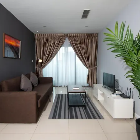 High Floor Suasana Suites 5 In Jb City With Wifi Johor Bahru Exterior photo